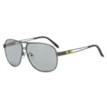 Lunettes de soleil polarisees en metal pour homme, lunettes de conduite pilote style chic. - Monture Gunmetal Verres Photochromiques
