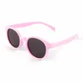 Leuke kinder gepolariseerde zonnebril in roze met grijze lenzen voor de zomer outdoor. - Roze Frame Grijs Glas