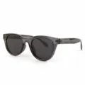 Occhiali da sole polarizzati con montatura grigia trasparente e protezione UV chic. - CYTR5067 Montatura grigio trasparente con lenti grigie