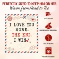 I Love You More Throw Blanket Soft Cozy Lightweight Microfiber Blanket for Coup Gift 60x50 - Style 2 / 75x100cm