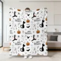 Halloween Plueschdecke mit Kuerbis und Geist Druck kuschelige weiche Sofadecke 1 Stueck - 36 / 70x100