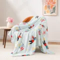 Super Mom plush blanket cozy warm throw blanket for mother's day gift home decor - 70x100cm / 1