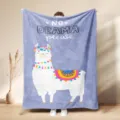 Coperta in flanella alpaca simpatica stampa animale cartone animato morbido letto divano - Stile 1