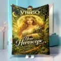 Virgo Zodiac Constellation Flannel Blanket Soft Warm Nap Blanket Home Bedroom Decor Gift - 70x100cm 230gsm / Virgo