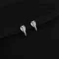 Silver cobra snake ear clips non pierced earrings gothic punk sweet cool jewelry detail shot - Cobra Style