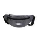 Bolso de pecho deportivo informal de moda impermeable viaje al aire libre bolso cruzado gris - Gris