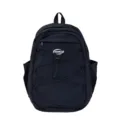 Black Casual Backpack with Bungee Cords Daily Student School Bag Durable Bookbag - Style Without Pendant / Black