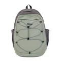 Casual multi-functional backpack with bungee cord design, large capacity student school bag - Green