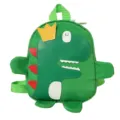 Cute cartoon dinosaur children backpack green school bag daily casual cute animal daypack for kids - Green