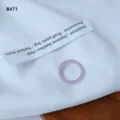 Minimalistischer lila Harzring für Damen, stilvoller Vintage elastischer Fingerring Schmuck. - Einheitsgröße / Lavendel