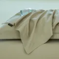 Paire de taies d'oreiller unies en pur coton, douces et respirantes pour maison et hôtel. - Paire de taies d'oreiller (50*80 cm) / Vert Matcha Clair