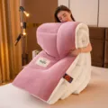 Thickened milk fleece warm winter quilt single student bedding cozy fluffy soft duvet insert. - 120*150cm (1kg) / Milk Fleece and Lamb Fleece Winter Quilt Mengtianjia - Red Bean Paste Pink
