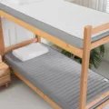 Student dormitory latex mattress, knitted spine-protecting soft pad for single bed use. - Student Milk Gray (6cm) / 80*190cm
