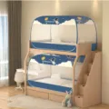 Astronaut bunk bed tent anti-fall mosquito net for kids bedroom and school dormitory. - Astronaut