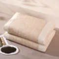 Cotton linen buckwheat pillow core, cervical spine support sleep pillow, double set style. - Jinyun Flax Brown Pure Buckwheat Pillow