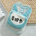 Cute blue mesh pet harness for cats and small dogs, breathable vest with front pocket design. - M / Showy Style