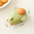 Mini portable snack bag heat sealer machine, cute green airplane design for food storage. - Green (Sealing Machine)