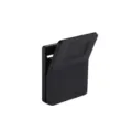Wall mounted multi functional organizer clip punch free plastic holder for home organization - 1 Piece/Pack / Black
