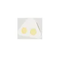 Triangle snack sealing clip for food storage preservation and fresh keeping freshness keeper - S / White