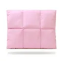 Rosa Trapuntata Borsa per Laptop 13-14 Pollici Custodia Protettiva Morbida per Tablet - Colore loto