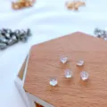 Transparente Silikon Ohrring Ruckseiten Schmetterling Stopper fur Schmuckherstellung und DIY. - D-19 Transparent Silikon Stil / 100 Stück/Packung