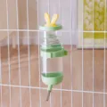 Distributeur d'eau suspendu pour animaux bouteille verte oreilles de lapin pour chiens chats cage. - Grand 950ml / Vert