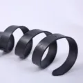 Ceinture fine décontractée pour femmes en TPU noir, accessoire élégant et polyvalent quotidien. - Longueur 110 cm, largeur 2,8 cm / Noir