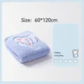 Serviette de bain pour animal lapin bleu, taille 60x120cm, microfibre super absorbante pour chien. - Lapin bleu grand (60*120 cm)