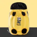 Breathable pet carrier backpack for cats and small dogs, yellow color-block front chest bag. - XL (Suggested Weight 10-12 lbs) / Yellow And Black