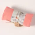 Solid color cotton linen scarf for women, casual autumn winter long shawl wrapped nicely. - Chrysanthemum Pink