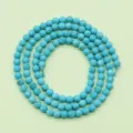 Φυσικές τυρκουάζ faceted στρογγυλές χάντρες 3mm DIY αξεσουάρ κατασκευής κοσμημάτων κολιέ. - 3mm / 013 Τιρκουάζ