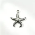 7# (Vintage Silber Seestern)