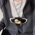 Necklace (HN13998) / Black-White