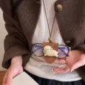 Necklace (HN13998) / Coffee And White