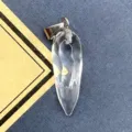 Pendentif goutte de cristal facetté transparent pour breloque de bijoux DIY accessoires - Opale