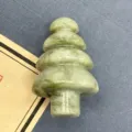 Natürlicher Edelstein Weihnachtsbaum Figur Kristall Tischdecorations Schmuckzubehör - Einzelpackung / Serpentin