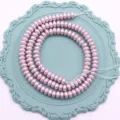 Rosa Abakus Perlen Imitation Halbzeug Perlen Variante für DIY Schmuck Zubehör Artikel. - 3x5mm, 16g / Nr. 1