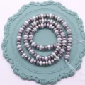 Bunte Abakus Glas Perlen Strang halbfest DIY Schmuck Herstellung Zubehör Accessoires Design. - Größe 6