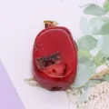 Synthetic coral irregular pendant sea bamboo coral DIY jewelry accessory variant item - Irregular Block (007)