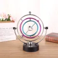 Newton wieg hemelse perpetuum mobile fysica speelgoed bureau decoratie cadeau 1st - 605 hartmodel voor stekker & batterij inclusief kabel