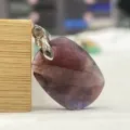 Natuerlicher Stein facettierter rechteckiger Kristall Anhaenger DIY Halskette Schmuck Zubehoer - Rechteckiger facettierter Stil / 15x20mm / Amethyst