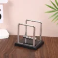 Dubbel Frame Newton Wieg Balans Ballen Fysica Wetenschap Bureau Decoratie Speelgoed - Kleine vierkante Newtonpendel