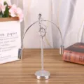 Metal balance toy novelty kinetic sculpture desktop decoration gift for office and home - Unicycle Balance Figure