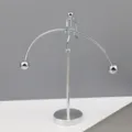 Metalen balans speelgoed fysica man ornament bureau decoratie creatief leuk cadeau - Balansspeelgoed van ijzeren mannetje met lange stang en één hand
