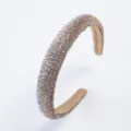 Serre-tête scintillant en strass pour femmes, bandeau de cheveux en cristal pour fête et quotidien. - Chameau