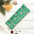 Fascia sportiva da calcio per uomo e donna, fascia per capelli elastica assorbi-sudore. - Fascia da Calcio (FA013) / Verde