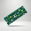 Fascia per capelli sportiva con pallone da calcio, fascia elastica traspirante per fitness. - 3# Verde