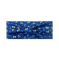 Fascia elastica stampata per donne, fascia per capelli con motivo a farfalla blu per sport e yoga. - Farfalla Blu