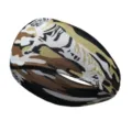 Fascia per capelli sportiva in seta di ghiaccio uomo traspirante mimetica corsa fitness. - Cachi Camuffamento Tigre
