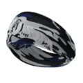 Fascia Sportiva in Seta di Ghiaccio per Uomo Corsa Fitness Assorbente Camouflage - Blu Camuffamento Tigre